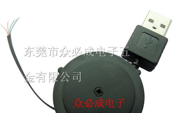 供应usb连接伸缩线，充电器USB连接伸缩线