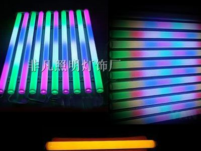 供应LED六段护栏管LED全彩护栏管LED护栏管