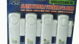 外贸JS-3421门窗报警器 防盗报警器窗磁报警器