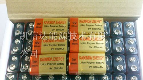 供应烟雾警示器专用9V锂电池