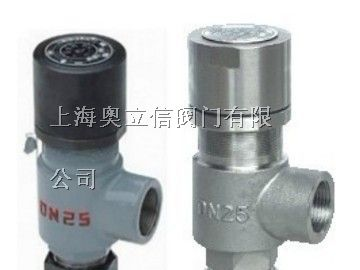 供应弹簧微启式外螺纹安全阀A21F