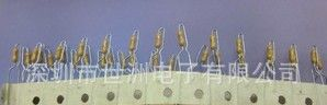 力特电阻式保险丝3X7MM 125V 0.8A 弯脚黄色