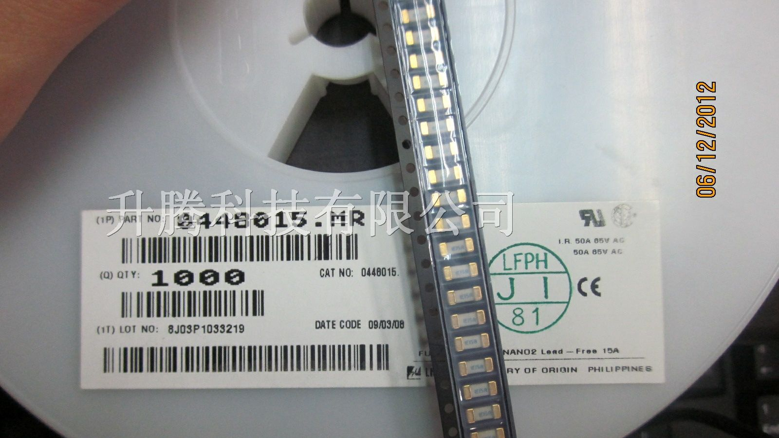 供应力特保险丝1808 15A 0448015.MR