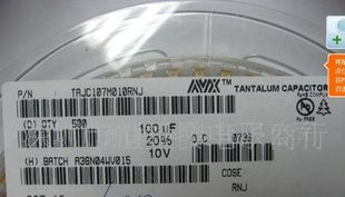 钽电容CA45-6.3V100UF-B或C或D或E