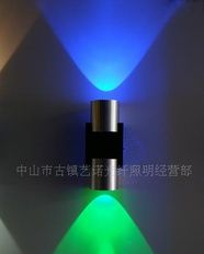 供用大功率LED2*1W壁灯