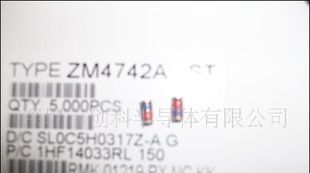 出现1W贴片稳压二极管 ZM4742A  ZM4746A ZM4748A