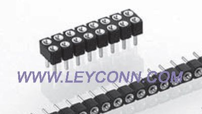 供应圆孔排母系列，PCB/印刷电路板连接器圆孔排母价格