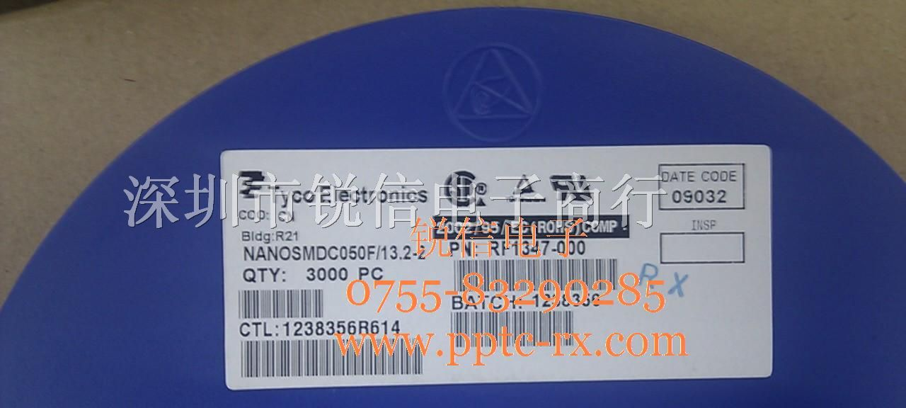 供应NANOSMDC050F/13.2-2自恢复保险丝