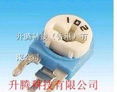 供应蓝白卧式可调电容102 103 104等一系列阻值