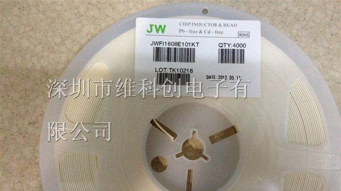 供应电感JW JWF1608E101KT 0603 100UH