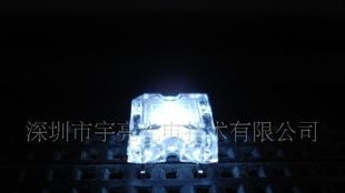 0.3W食人鱼LED（平头四芯食人鱼白光）