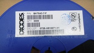 肖特基二极管  美台  BAT54C-7-F