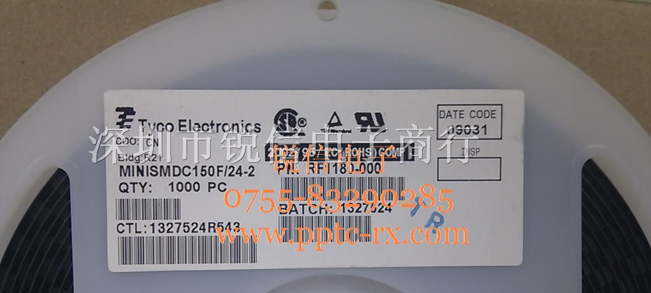 供应MINISMDC150F/24-2自恢复保险丝