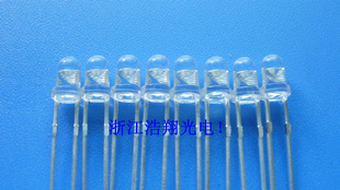 led 发光二极管 LED F3圆头 白光