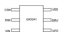 LED驱动IC/大功率低压恒流驱动 QX5241