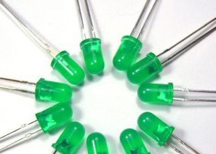 F5绿发绿长脚LED(高质量品质）