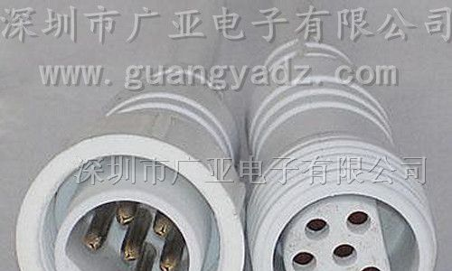 5*0.3防水连接器，LED防水插头，防水插头