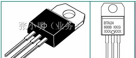 供应BTA24-800B可控硅25A/800V/TO-220AB