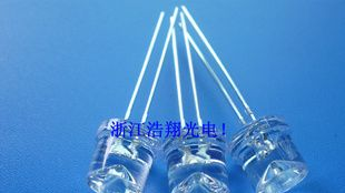 LED  发光二极管  F8内凹  白光 汽车灯