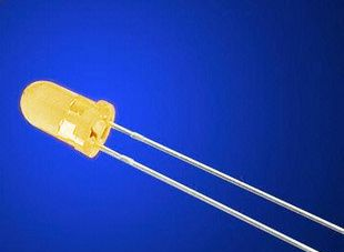 5mm黄发黄LED/ 发光二极管LED黄灯 LED黄光 指示灯LED