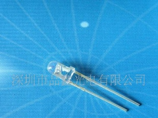 3mm圆头高亮短脚蓝光LED灯珠
