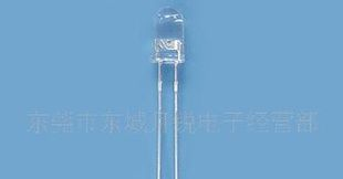 LED，φ5白发蓝高亮，发光二极管