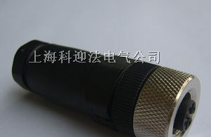 供应M12孔式直型电缆连接器(不带电缆)