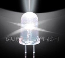 Φ5圆头高亮白灯（10000-12000）MCD