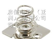 供应触点弹簧电池夹