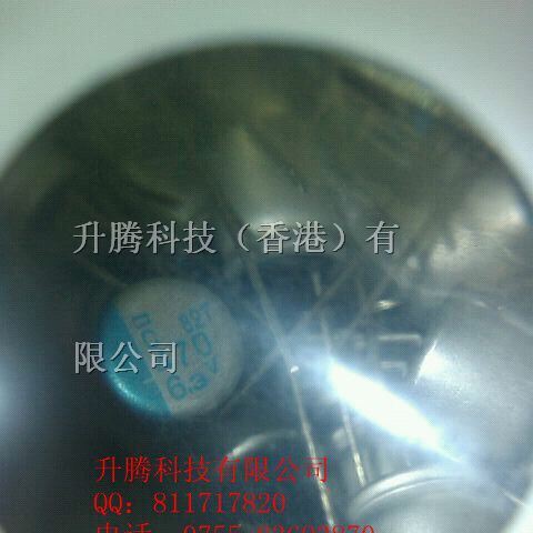 供应直插固态电解电容6.3V470UF