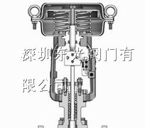 供应波纹管密封平衡笼式调节阀/气动不锈钢蒸汽调节阀