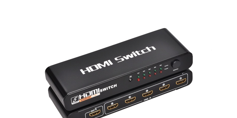 HDMI切换器厂家｜五进一出HDMI切换器