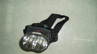 JS-708   5号电池2灯头灯  LED头灯   头灯