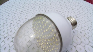 DC12V高亮度白光LED灯 60LED球泡节能灯
