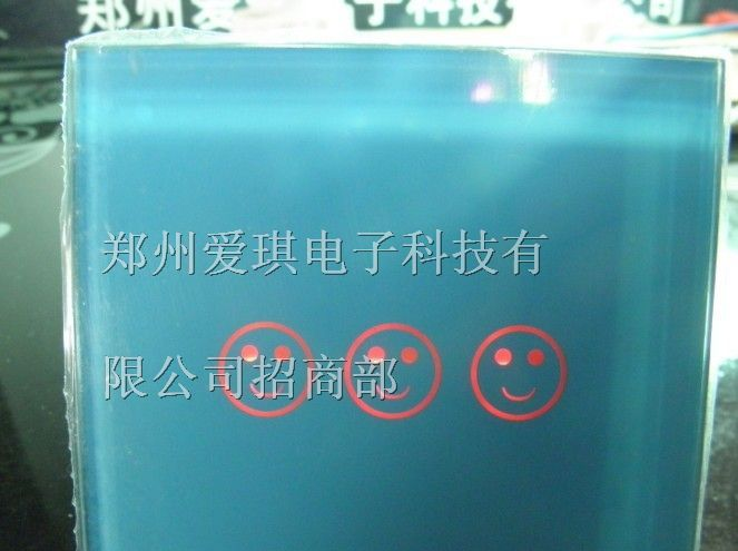 供应三路蓝色电容式开关、触摸遥控开关