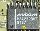 美信MAX接口驱动器  MAX232CWE+T