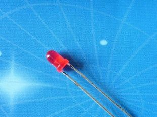 现货3mm四元长脚红发高红LED 指示灯专用灯
