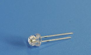 5MM草帽白光LED，LED白光灯珠，亮度1200-1400