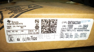 【库存特价让利】TI(德州仪器)逻辑IC SN74AC04N