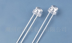 低价高亮低衰5MM草帽白光LED(图)