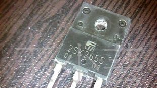拆机场效应管2SK2655,K2655