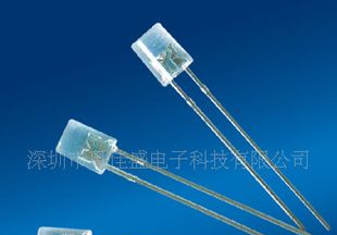 3MM内凹白发蓝光3MM内凹兰灯LED发光二极管