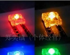 平面食人鱼橙色LED发光二极管