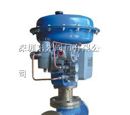 供应气动薄膜衬四氟单座调节阀，气动衬氟调节阀