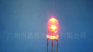 3MM/5MM红蓝双色LED发光管生产厂家