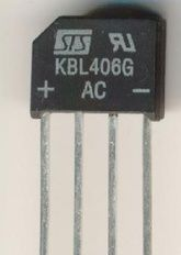 整流桥KBL406，KBL404，KBL402