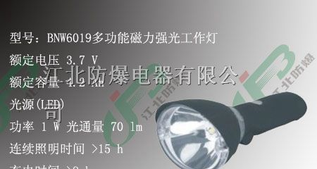 供应BNW6019多功能磁力强光工作灯
