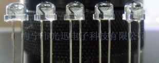 优质普通5MM草帽白光120度LED