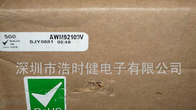 气体流量传感器 AWM92100V