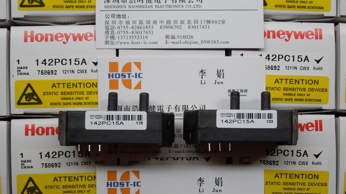 Honeywell压力传感器 142PC15A
